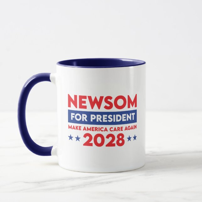 Taza Boletín Para El Presidente Haga Que Estados Unidos (Izquierda)