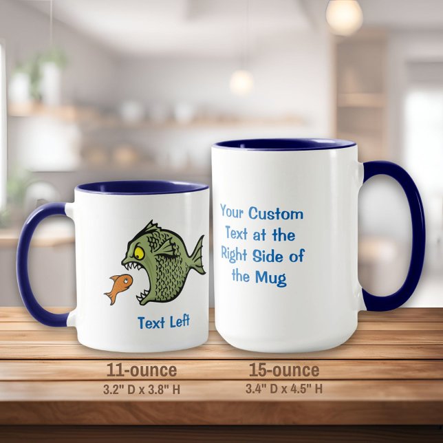 Taza Bollo de café de peces gordos (Subido por el creador)