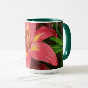 TAZA BOLSA DE CAFÉ ROJO Y AMARILLO DIARIO