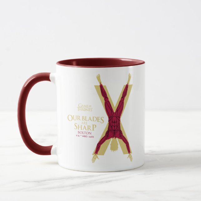 Taza Bolton Sigil - Nuestras Blades Están Afiladas (Izquierda)