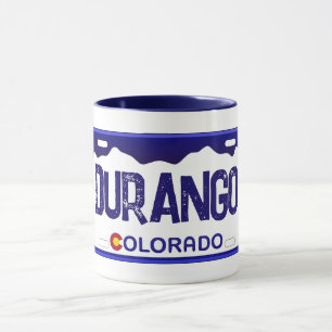 Taza Bomba azul de Durango Colorado