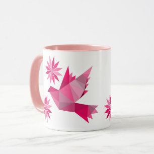 TAZA BOMBA CREATIVA DE AVES PARA PRESENTE
