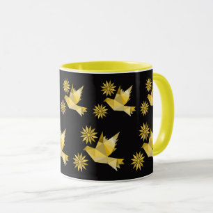 TAZA BOMBA CREATIVA DE AVES PARA PRESENTE