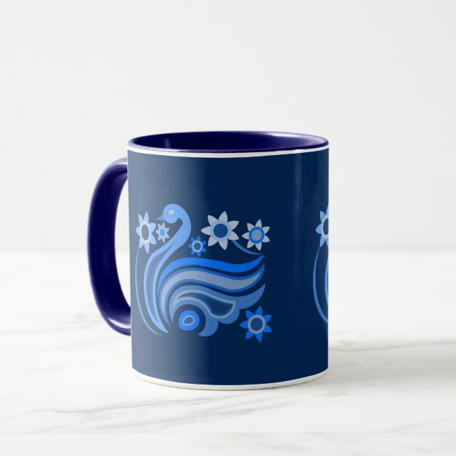 TAZA BOMBA CREATIVA DE AVES PARA PRESENTE (Anverso izquierdo)