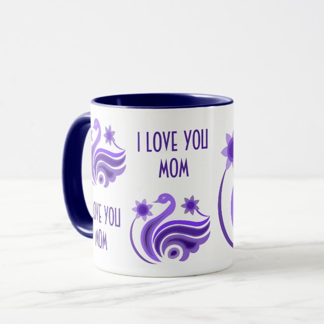TAZA BOMBA CREATIVA DE AVES PARA PRESENTE (Anverso izquierdo)