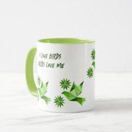 TAZA BOMBA CREATIVA DE AVES PARA PRESENTE