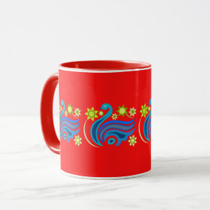 TAZA BOMBA CREATIVA DE AVES PARA PRESENTE