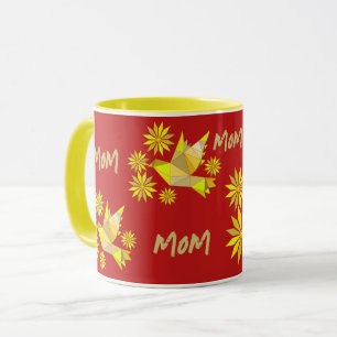 TAZA BOMBA DE AVES CREATIVAS PARA LA MADRE ACTUAL