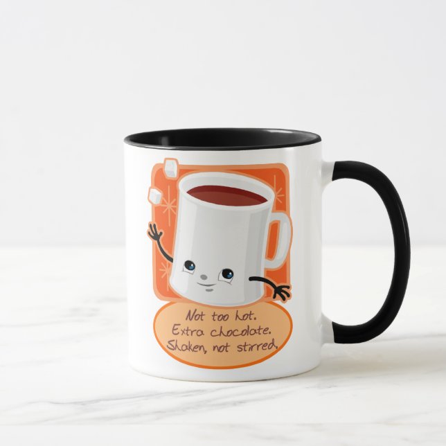 Taza Bomba de chocolate caliente (Derecha)