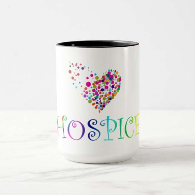 Taza Bomba de corazón de hospicio (Centro)