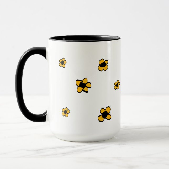 Taza Bomba de energía de flor (Izquierda)
