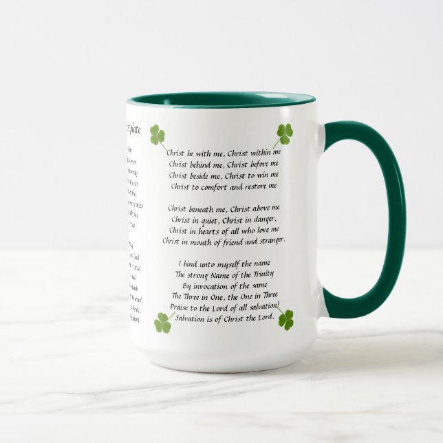 Taza Bomba de pechos de San Patricio (Derecha)
