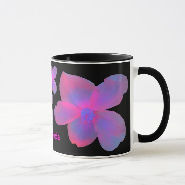 Taza Bomba de Personalizable de Begonia fluorescente (Derecha)