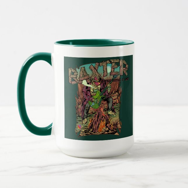 Taza Bomba de vidrio escarchada, 16 oz (Izquierda)