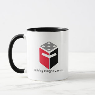 Taza Bomba del logotipo de los Juegos Knight del vierne