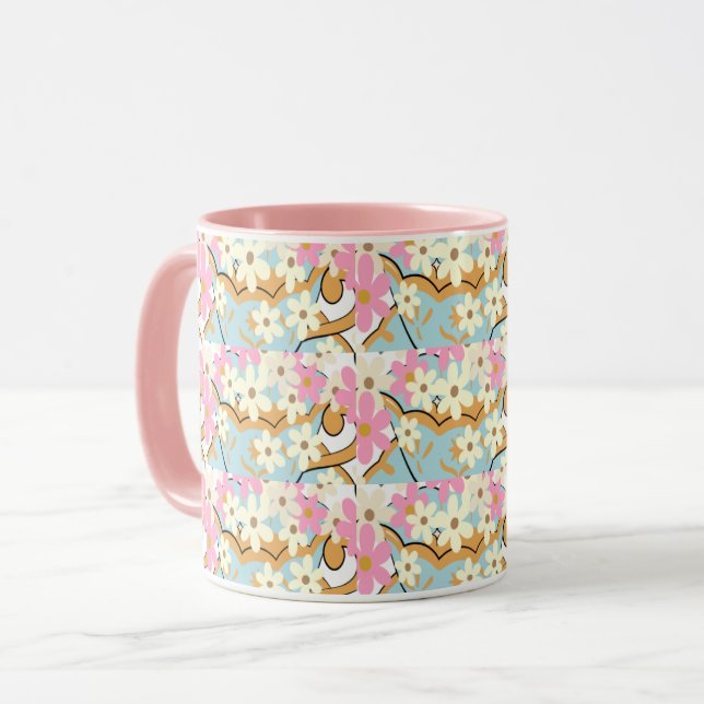 Taza Bomba floral sobrevolada - Adiela Akoo (Anverso izquierdo)
