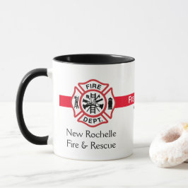 Taza Bombardero del Departamento de Bomberos del Emblem