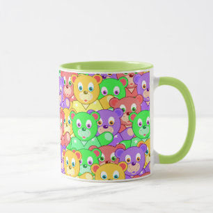 TAZA BOMBAS DE CAFÉ DE AMOR DE OSO TEDDY