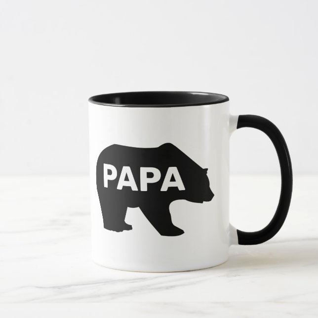 TAZA BOMBAS DE CAFÉ DE OSO PAPA DE DAD (Derecha)
