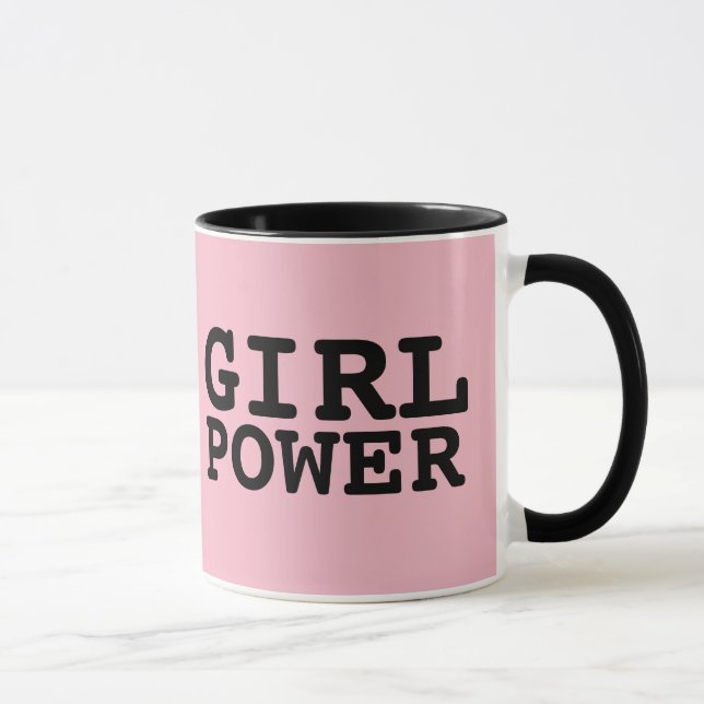 Taza BOMBAS DE CAFÉ DE ROPA DE PODER chica (Derecha)