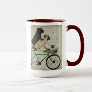 Taza Bombas en bicicleta