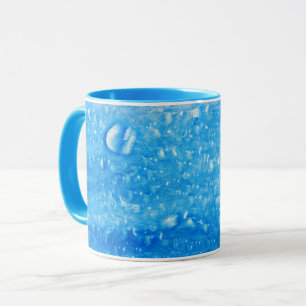 Taza Bombeo de agua azul