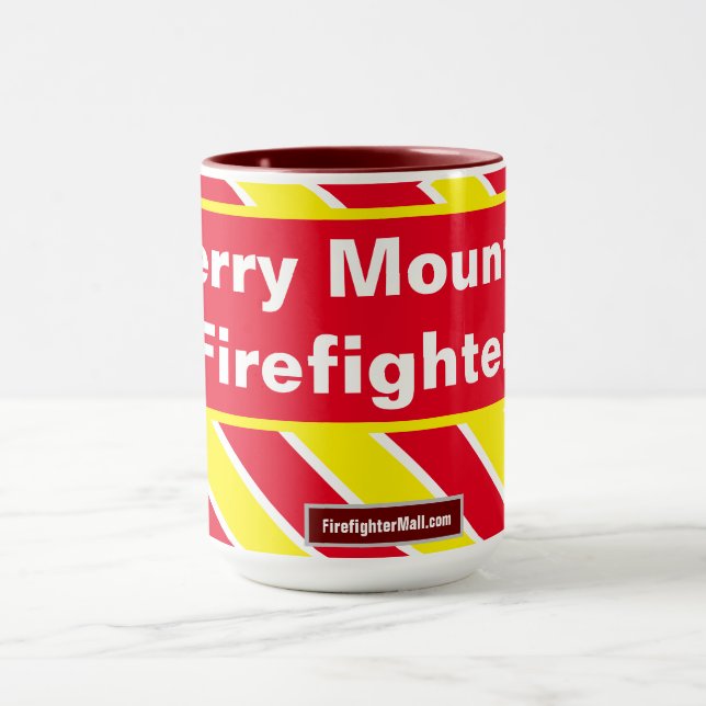 Taza Bombero de cerezo de montaña Mug (Centro)