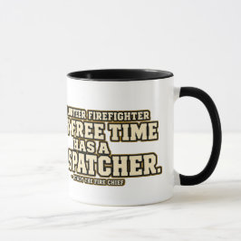 Taza Bombero Voluntario Tiempo Libre Despachador