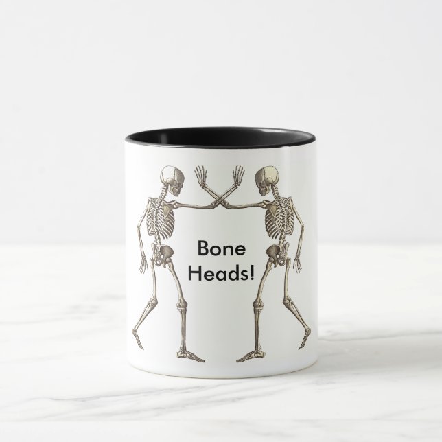 Taza Bone Heads Skeletons Sparing Boneheads Café (Centro)