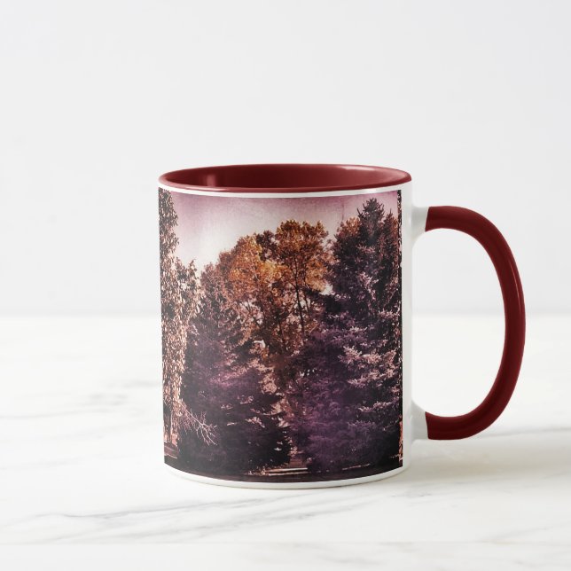 Taza Bonita naturaleza oscura (Derecha)