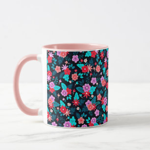 Taza Bonito arreglo Ditsy Floral Pattern-56576