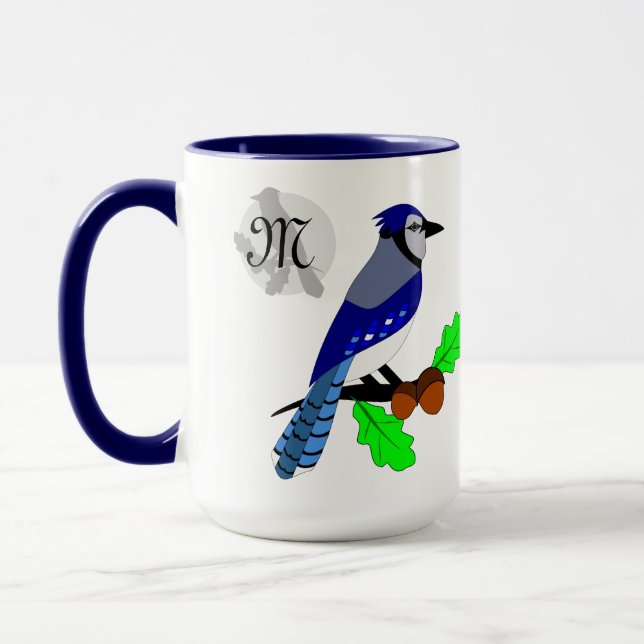 Taza Bonito azul Jay Bird (Izquierda)