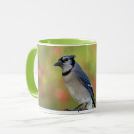Taza Bonito BlueJay Mug - Aves del patio trasero