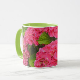 Taza Bonito Hydrangea Flower Garden Mug