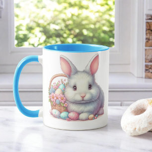 Taza Bonito Pastel de conejo de Pascua