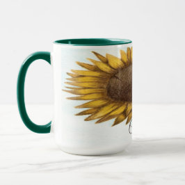 Taza Bonito Sunflower
