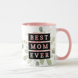 Taza Bonito y moderna al mejor mamá cada l Floral