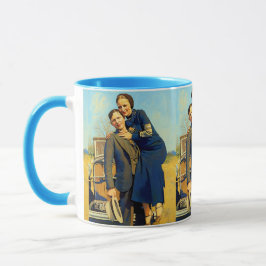 Taza Bonnie Parker Clyde Barrow 1933