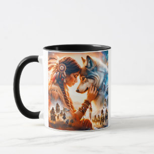Taza "Bono espiritual: el viaje de la hermana loba"