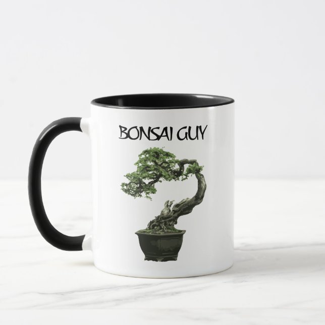 Taza Bonsai, tío, cita graciosa para los amantes del bo (Izquierda)