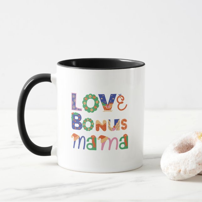 Taza Bonus Mom Christmas Giftful Design (Con donut)