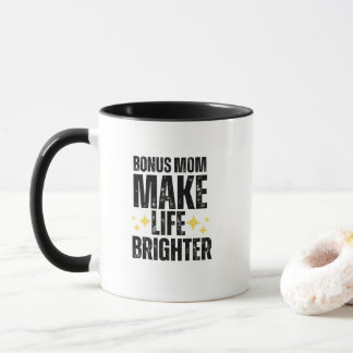 Taza Bonus Mom giftful Design Typography