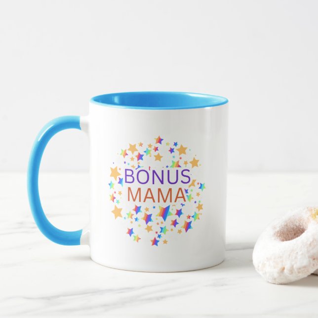 Taza Bonus Mom giftful Design Typography (Con donut)