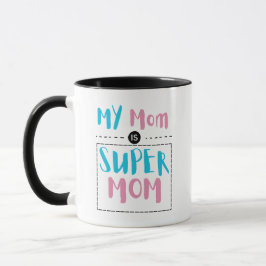Taza Bonus Mom Giftful Modern Typography