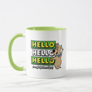 Taza Boo-Boo Bear Hola Hola Desde Jellystone