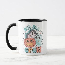 Taza Boo Boo Crew Enfermera Halloween