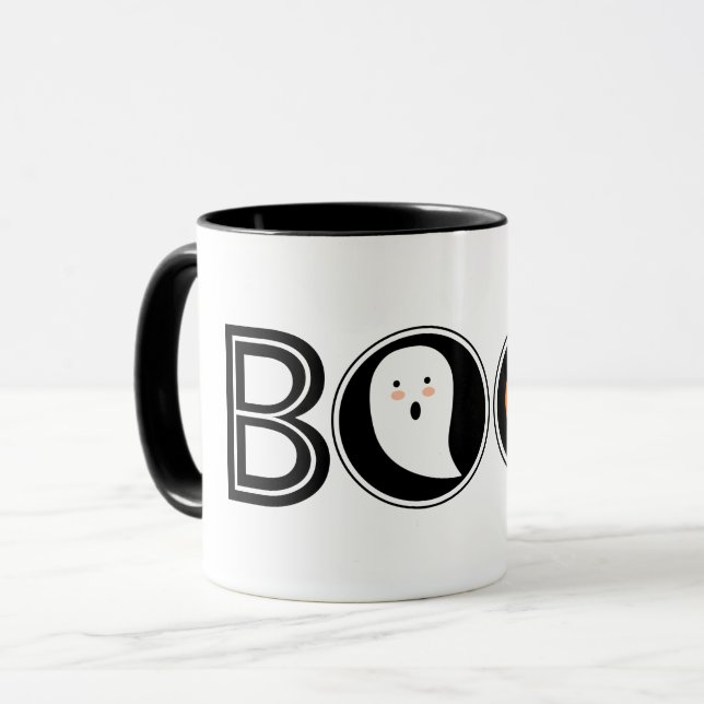 Taza ¡Boo! Halloween Coffee Mug (Anverso izquierdo)