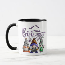 Boo Purple Purpurina Halloween Gnomes
