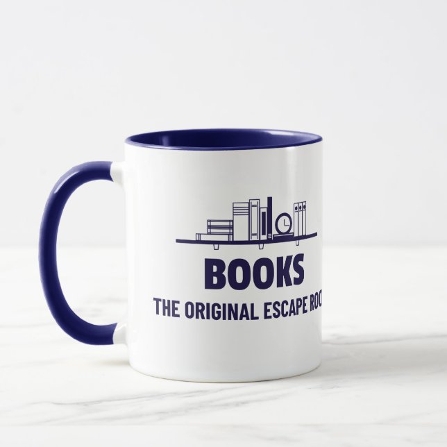 Taza Booklover Mug (Izquierda)