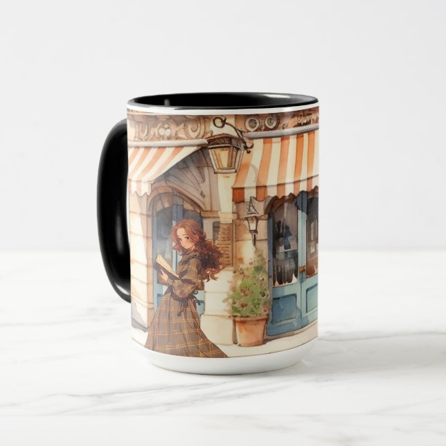 Taza Booklover Series Combo Mug (Anverso izquierdo)